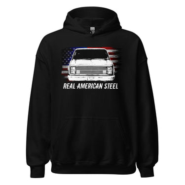 Real American Steel C10 Square Body Squarebody Hoodie Sweatshirt
